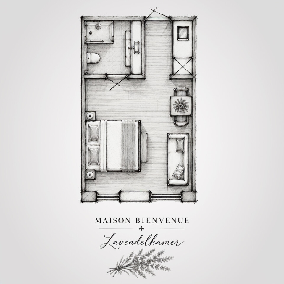 Maison Bienvenue  Lavendelkamer(1)