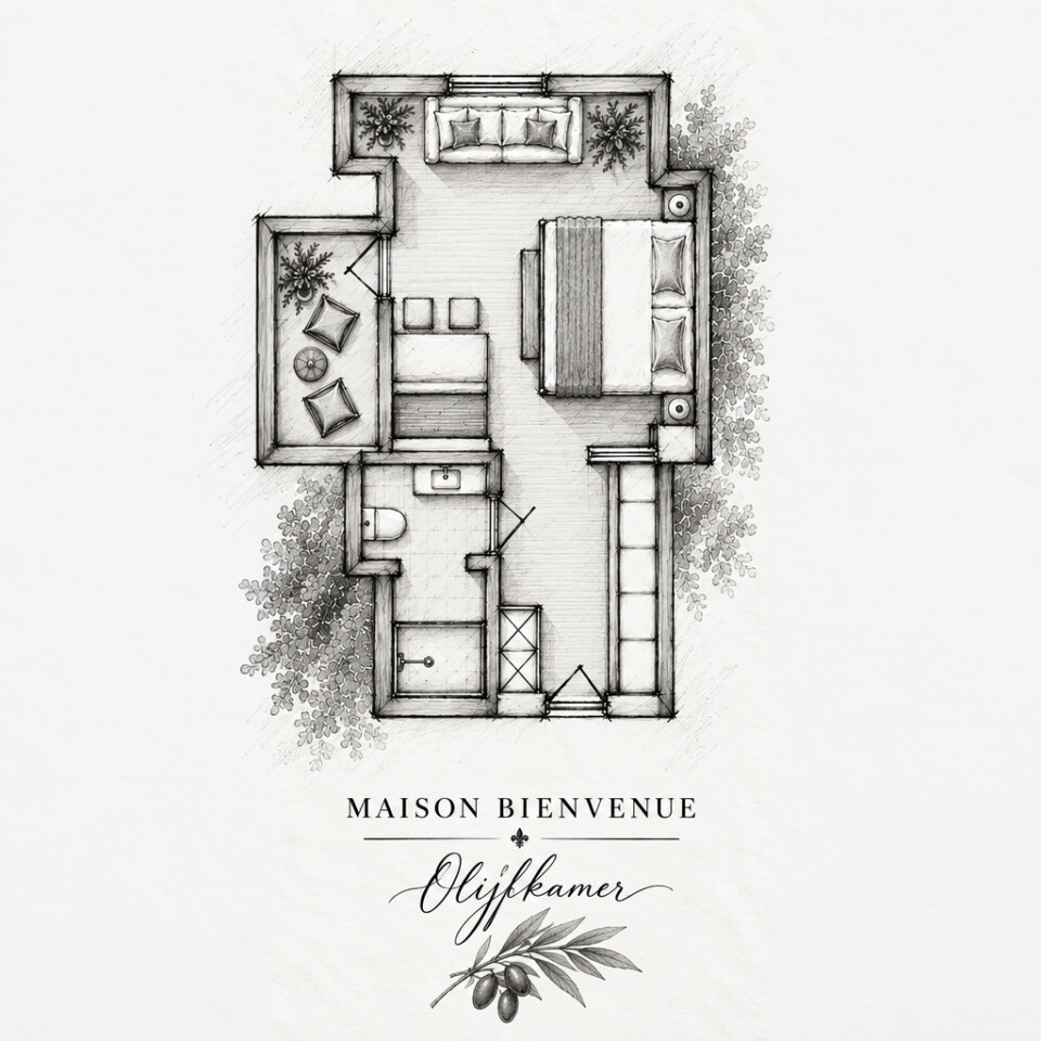 Maison Bienvenue Olijfkamer